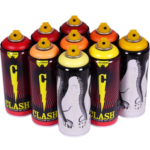 Clash "9er Paint Box Fire Alert Tones" (9x400ml)