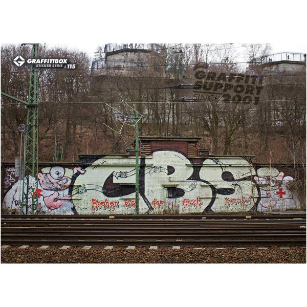 Super Deal "CBS" Gbox Sticker Serie #115 (10x15cm)