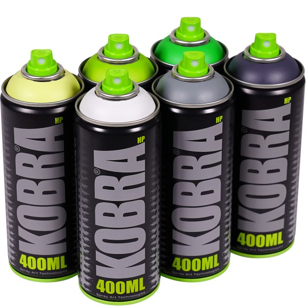 Kobra "New HP Sixpack Stonehenge Tones" (6x400ml)