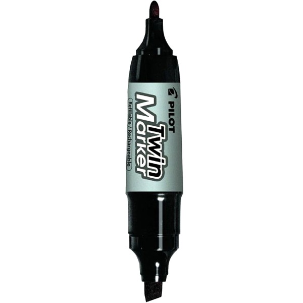 Pilot "Twin Marker Jumbo" (1mm-6,5mm) Black