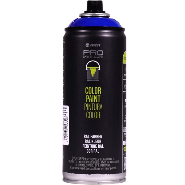 MTN Pro "Color Paint Acrylic RAL" (400ml) RAL-5010 Gentian Blue