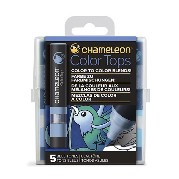 Chameleon "5 Color Tops - Blue Tones"