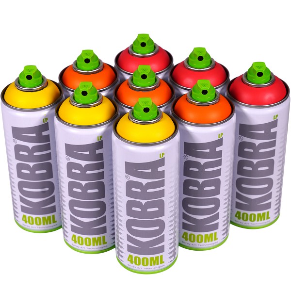 Kobra "New LP 9er Set Bright Tones" (9x400ml)