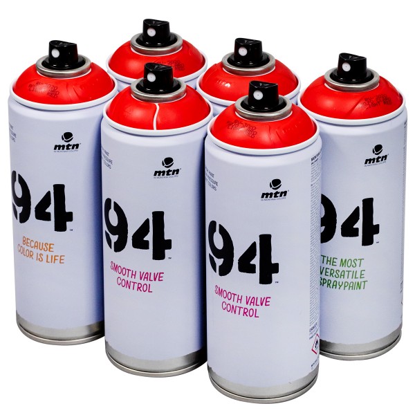 MTN 94 "One Color Sixpack - Light Red RV-3020" (6x400ml)