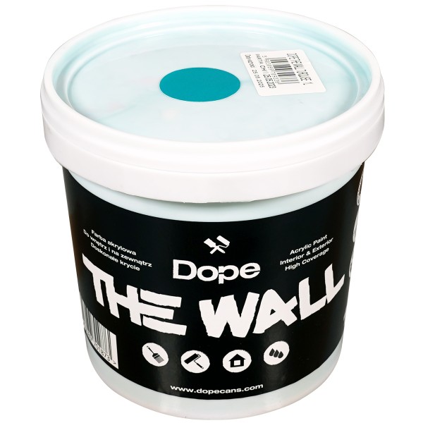 Dope Acryl Premium Wandfarbe "The Wall 1L" Turquise