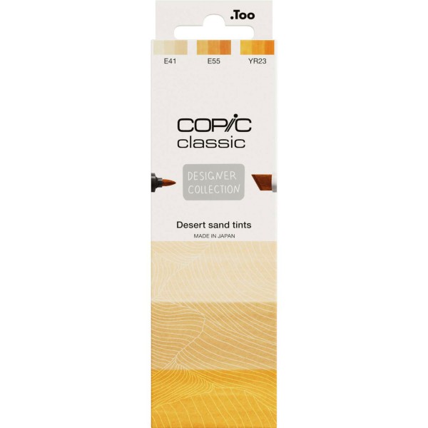 Copic "Classics 3er Set" Layoutmarker - Desert Sand Tints