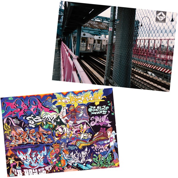 Graffitibox "2er Posterset #1" DIN A1 (gerollt)