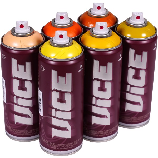 MTN "Vice" Sixpack Sunside Tones (6x400ml)