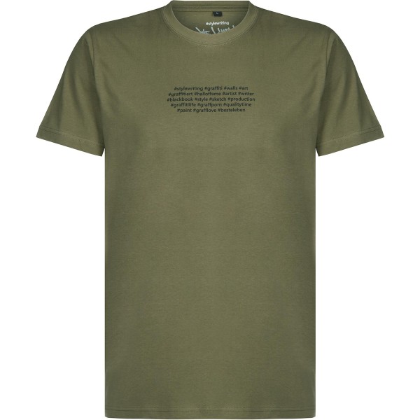 #Stylewriting T-Shirt "#Legal" Olive/Black