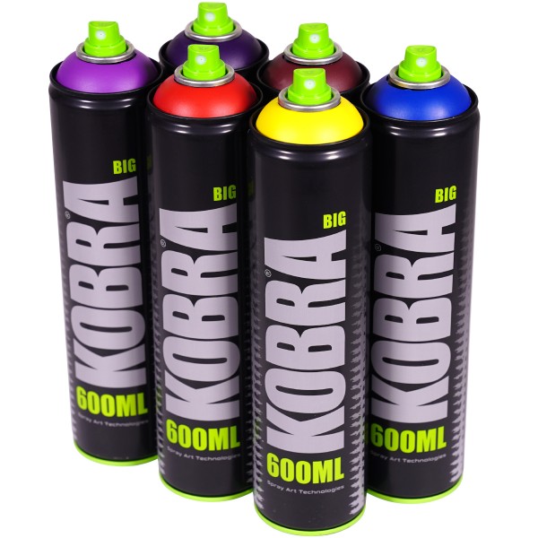 Kobra Big "Sixpack Industry Tones" (6x600ml)