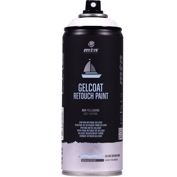 MTN Pro "Gelcoat Retouch Paint" Deckschicht Weiß (400ml)