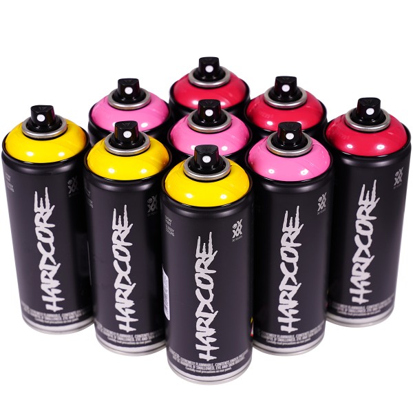 MTN Hardcore 2 "9er Paint Box - Birthday Cake Tones" (9x400ml)