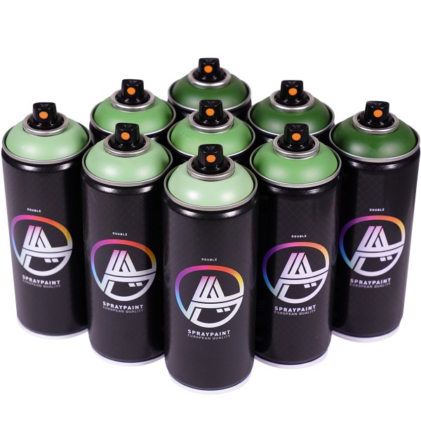 Double A "Cold Green Tones 9er Set" (9x400ml)