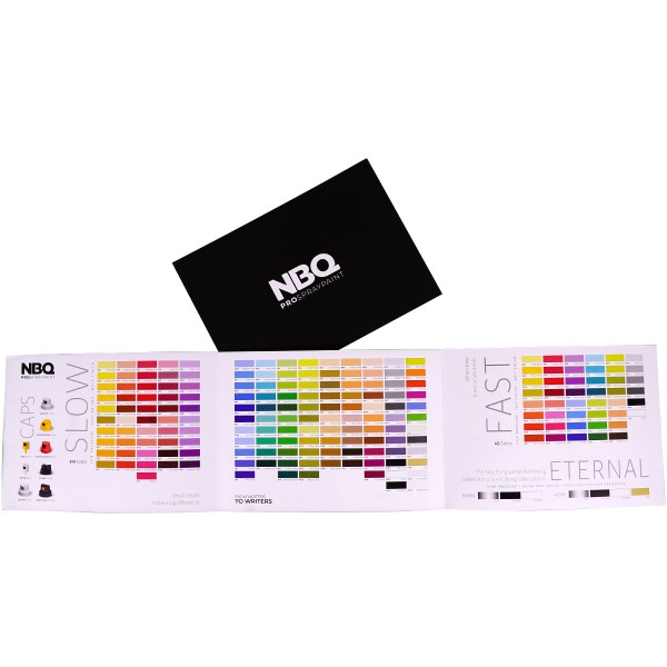 Super Deal "NBQ Pro Spraypaint" Echtfarbfächer