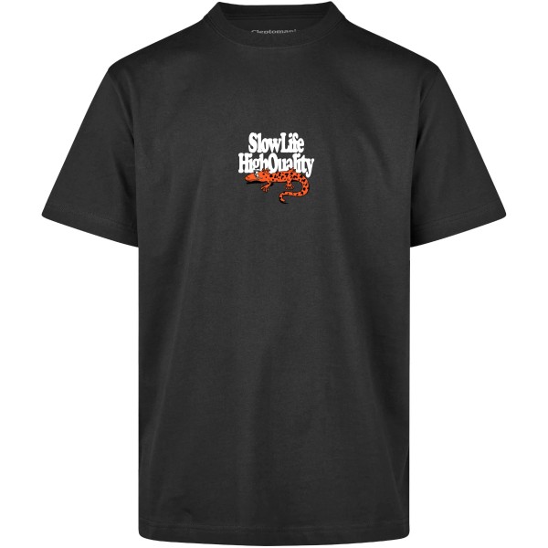 Cleptomanicx T-Shirt "Slow Life" Black