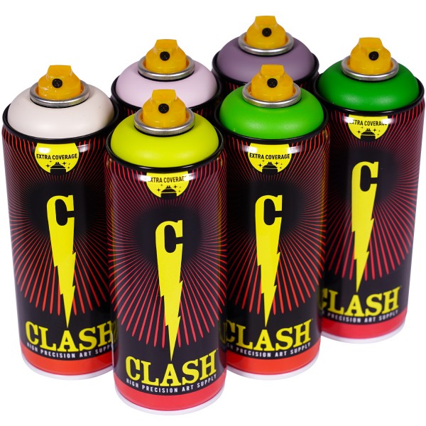 Clash "Paint Multi Color Sixpack Highlander Tones" (6x400ml)