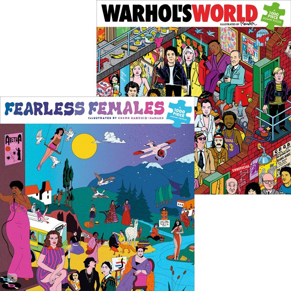 Puzzlebox "Fearless Females + Warhol´s World"