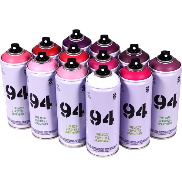 MTN 94 "12er Paint Box - Berry Tones" (12x400ml)