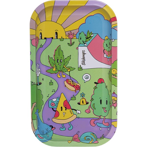 Tom Hemps "Weedland Rolling Tray" Drehunterlage - Medium