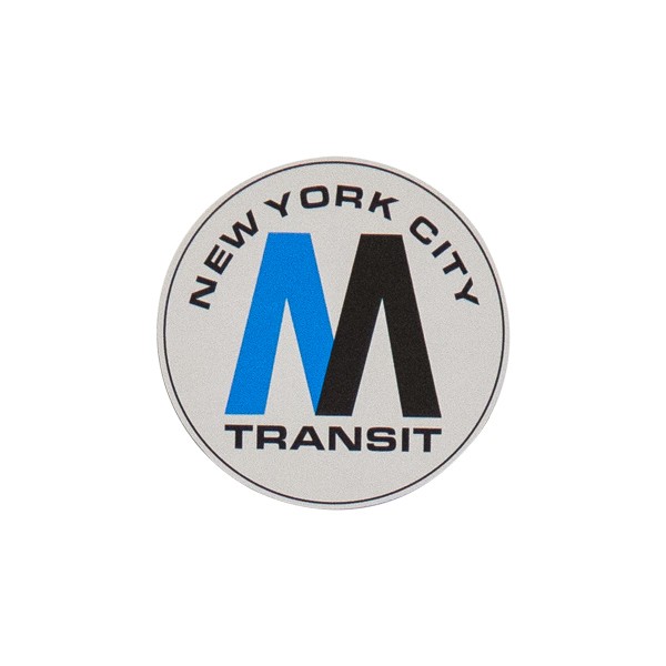 OTR Magnet "NYC MTA Logo" Small (9x9cm)