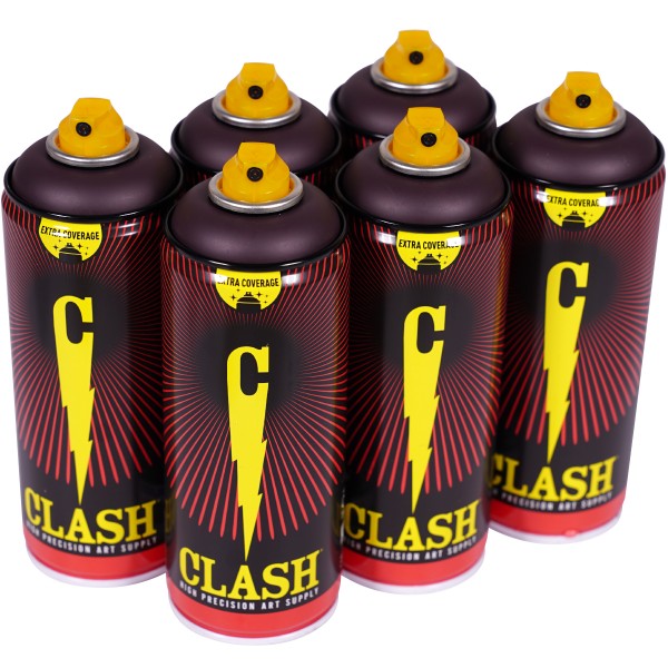 Clash "Paint One Color Sixpack Grizzly 06-7" (6x400ml)