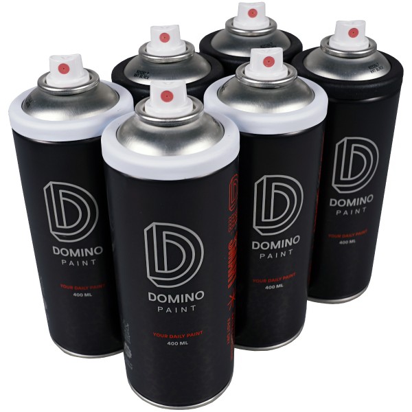Domino "Smart" Sixpack Black-White (6x400ml)