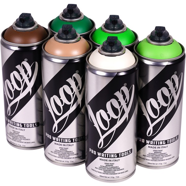 Loop "Multi Color Sixpack - War Dog Tones" (6x400ml)