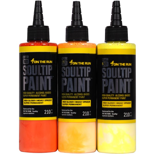OTR.901 "Soultip Paint Refill 3er Set - Juicy Tones" (3x210ml)
