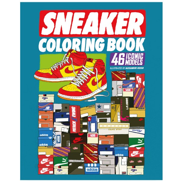 Ausmalbuch "Sneaker Coloring Book"