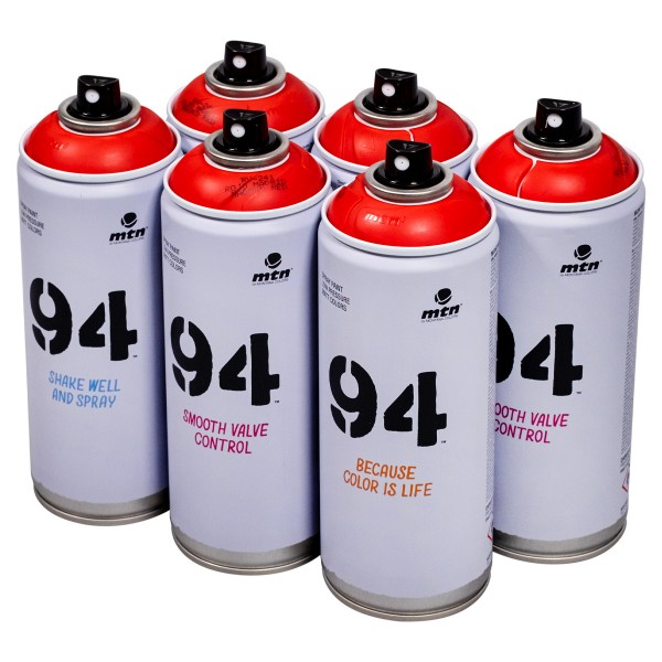 MTN 94 "One Color Sixpack - Madrid Red RV-241" (6x400ml)