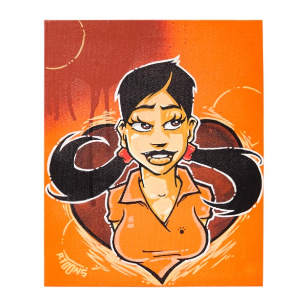 "P-Toons - Love (Original)" 24x30cm