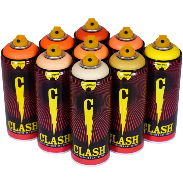 Clash "9er Paint Box Morning Glow Tones" (9x400ml)