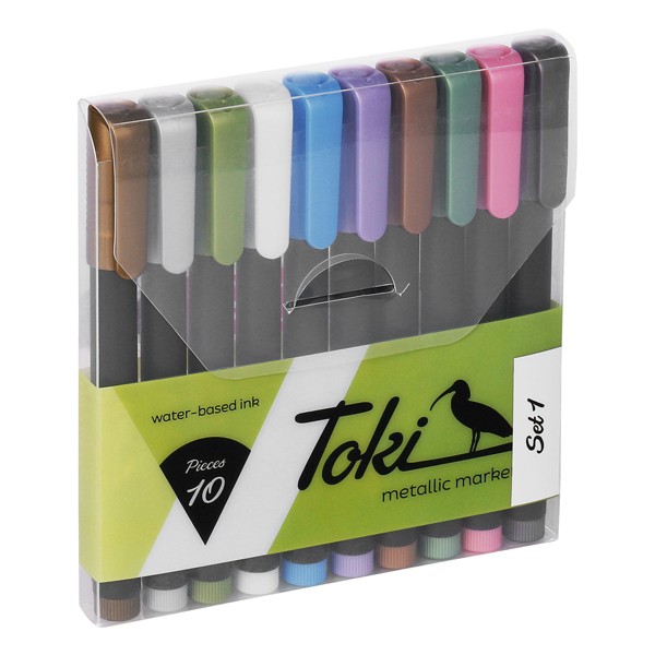 Toki "Metallic Marker 10er Set"