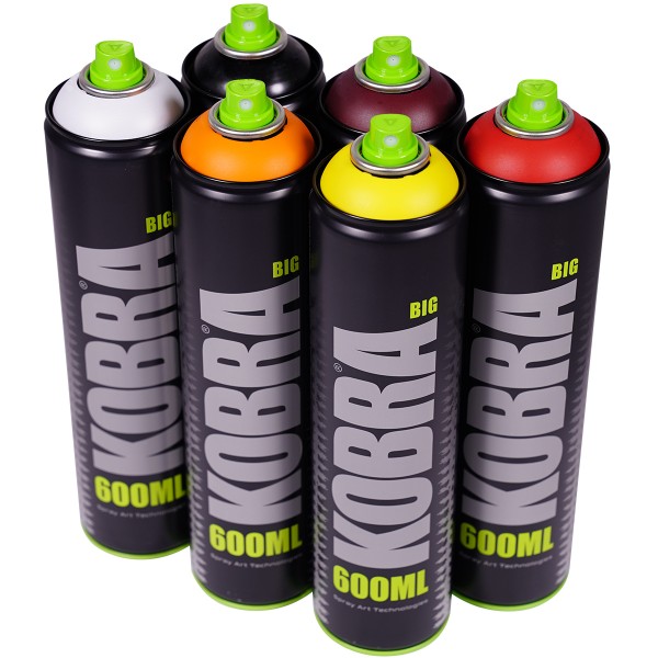 Kobra Big "Sixpack Heat Tones" (6x600ml)