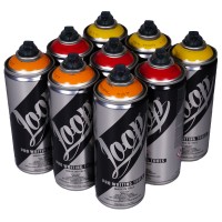 Loop "9er Paint Box - Warm Up Tones" (9x400ml)