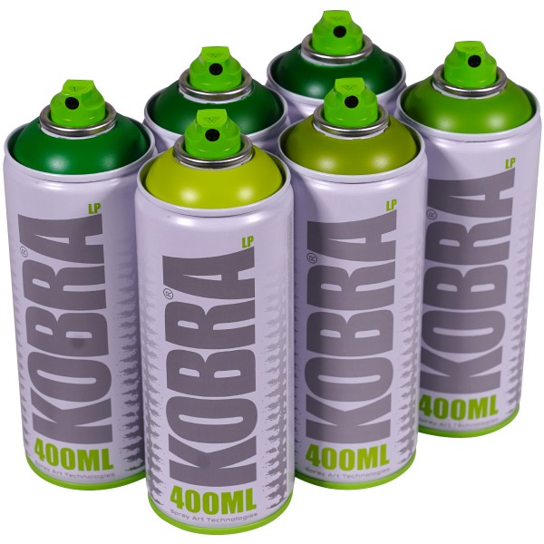Kobra "New LP Sixpack Lime Grass Tones" (6x400ml)