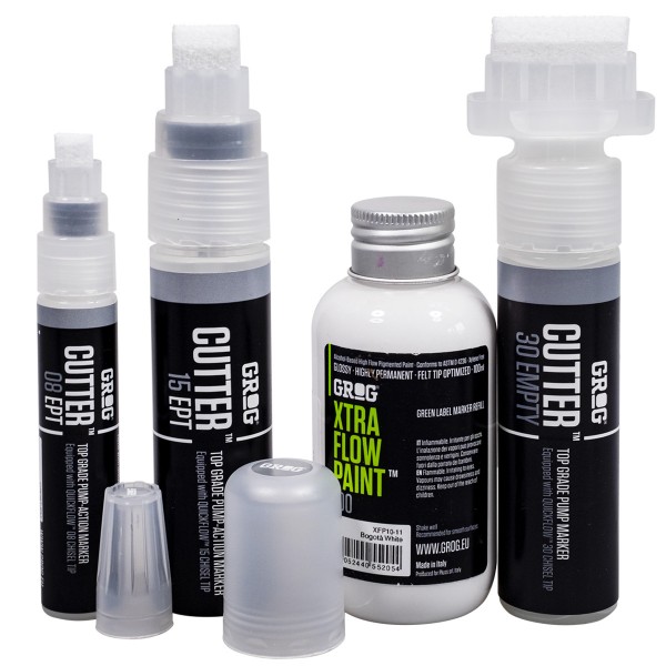 Grog "Cutter Marker Refill Set - White"