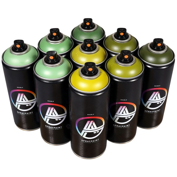 Double A "Forest Green 9er Set" (9x400ml)