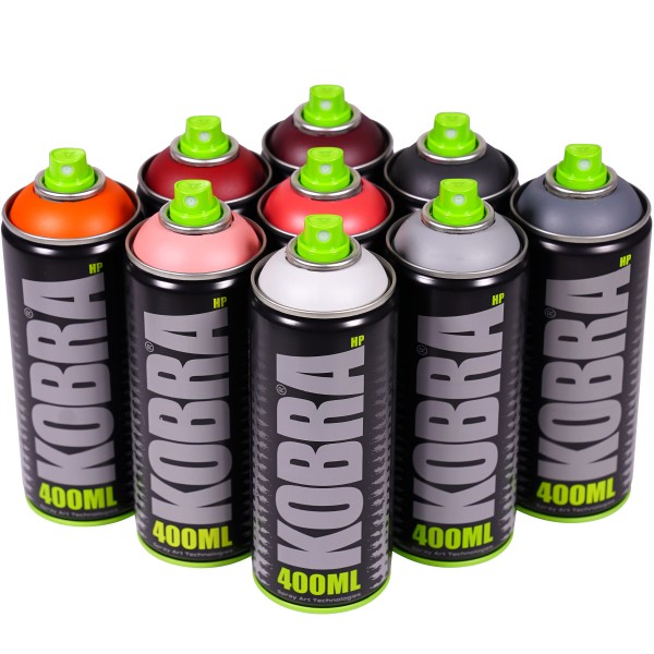 Kobra "New HP 9er Set - Vesuvio Tones" (9x400ml)