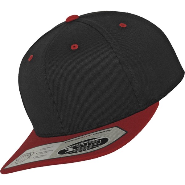 Flexfit "110 Fitted Snapback" Black/Red