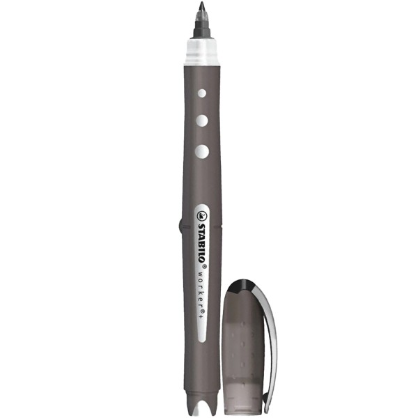 Stabilo Tintenroller "Worker+ Colorful M" (0,5mm) Black