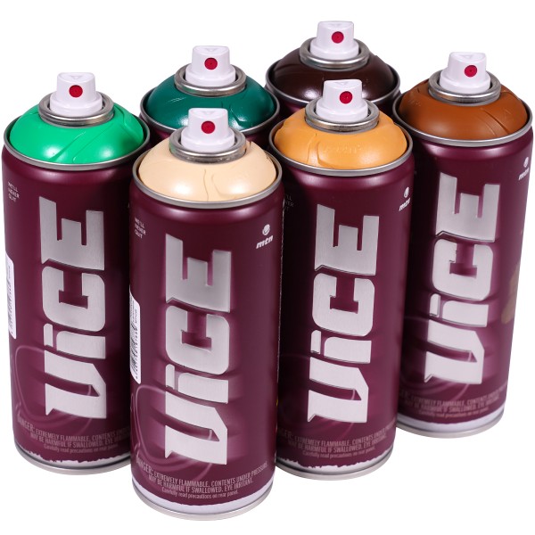 MTN "Vice" Sixpack Warfare Tones (6x400ml)
