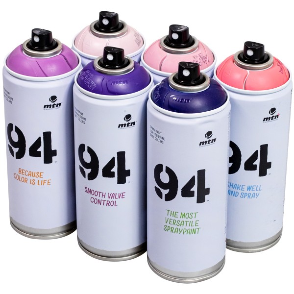 MTN 94 "Multi Color Sixpack - Plum Tones" (6x400ml)