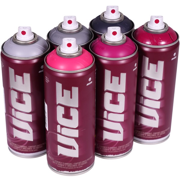 MTN "Vice" Sixpack Stone Rose Tones (6x400ml)