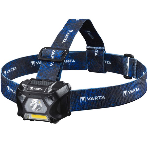 Varta "Work-Flex-Motion-Sensor" H20 LED-Stirnlampe 150 Lumen Schwarz