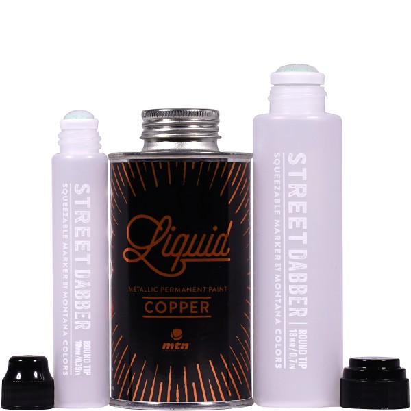 MTN Liquid (200ml) Street Dabber Set (3 Teile) - Copper