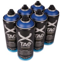 TAG Colors "Show Your Skills - Intergalactic Blue Sixpack" (6x400ml)
