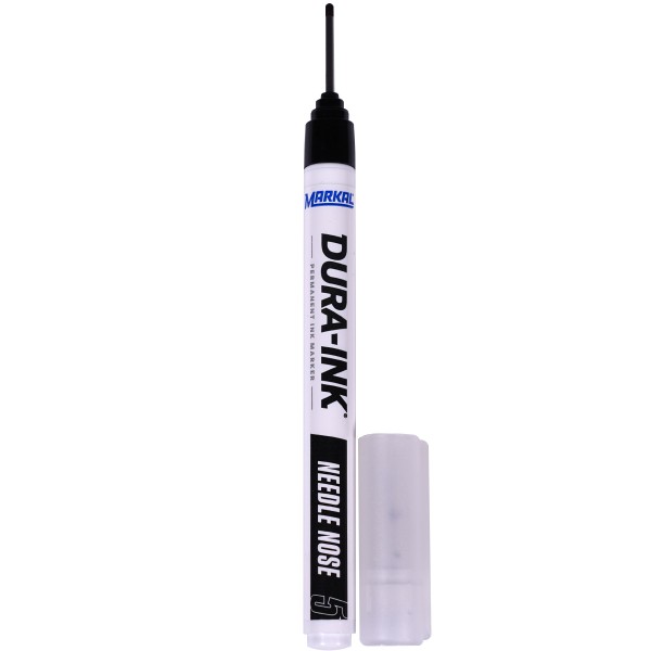 Markal "Dura-Ink Needle Nose Permanent Ink Marker" Black (1mm)