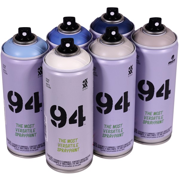MTN 94 "Multi Color Sixpack - Freezy Tones" (6x400ml)