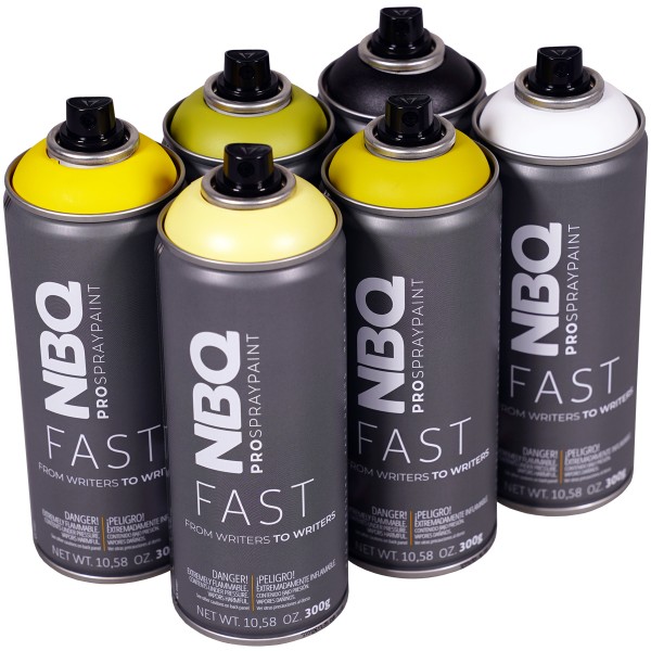 NBQ "New Fast" Sixpack Yellow (6x400ml)